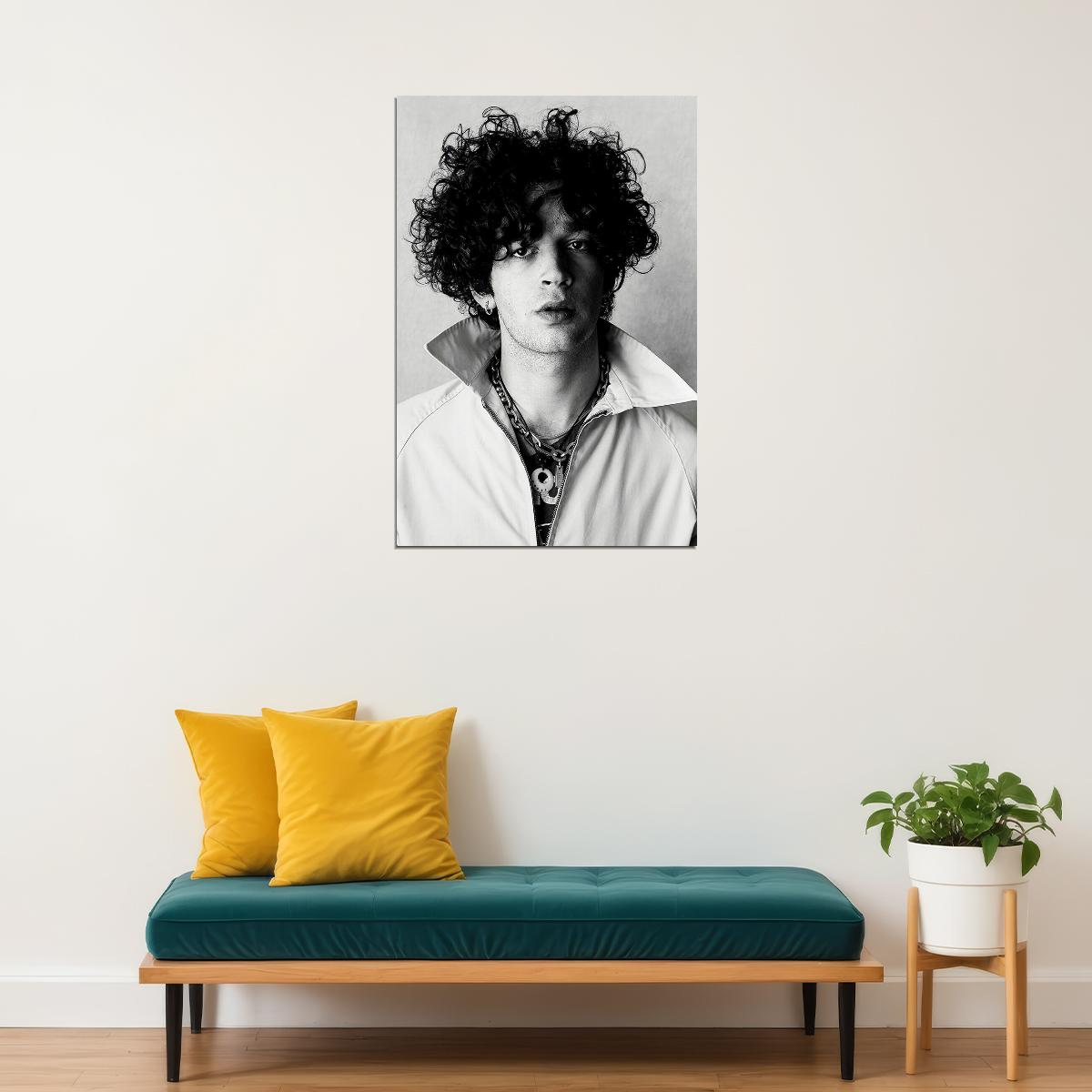 The 1975 Matthew Healy Ross Rock Music Band Poster Wall Art Print Home Wall Decor