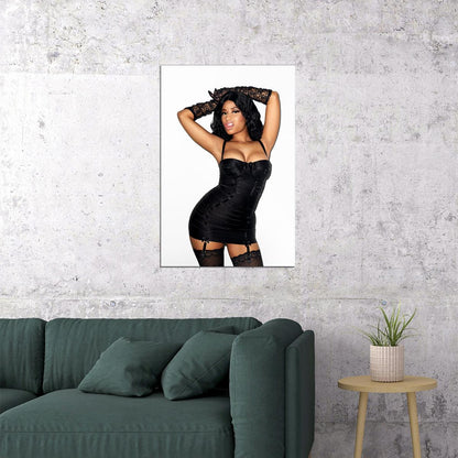 Nicki Minaj Hip Hop Rap Music Singer Rapper Star Poster Wall Art Print Home Wall Decor