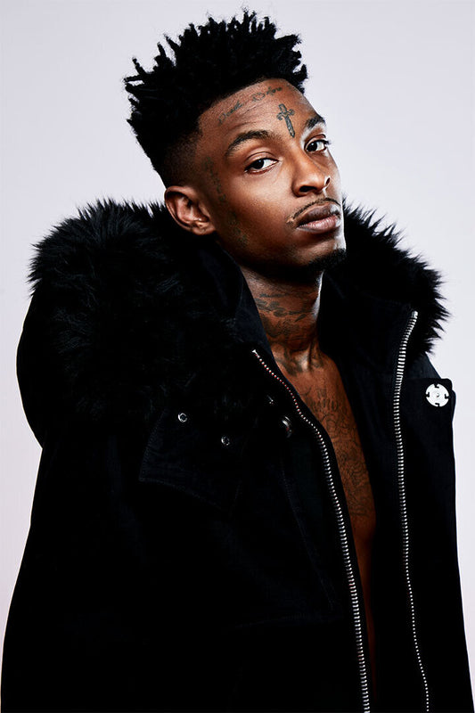 21 Savage Hip Hop Trap Rap Star Music Album Poster Wall Art Print Home Wall Decor