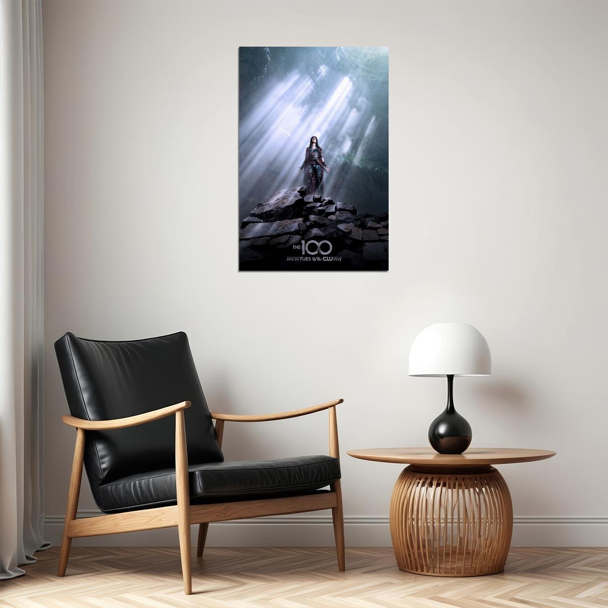 The 100 Season 2 Cw Science Fiction Suspense Tv Series Poster Wall Art Print Home Wall Decor