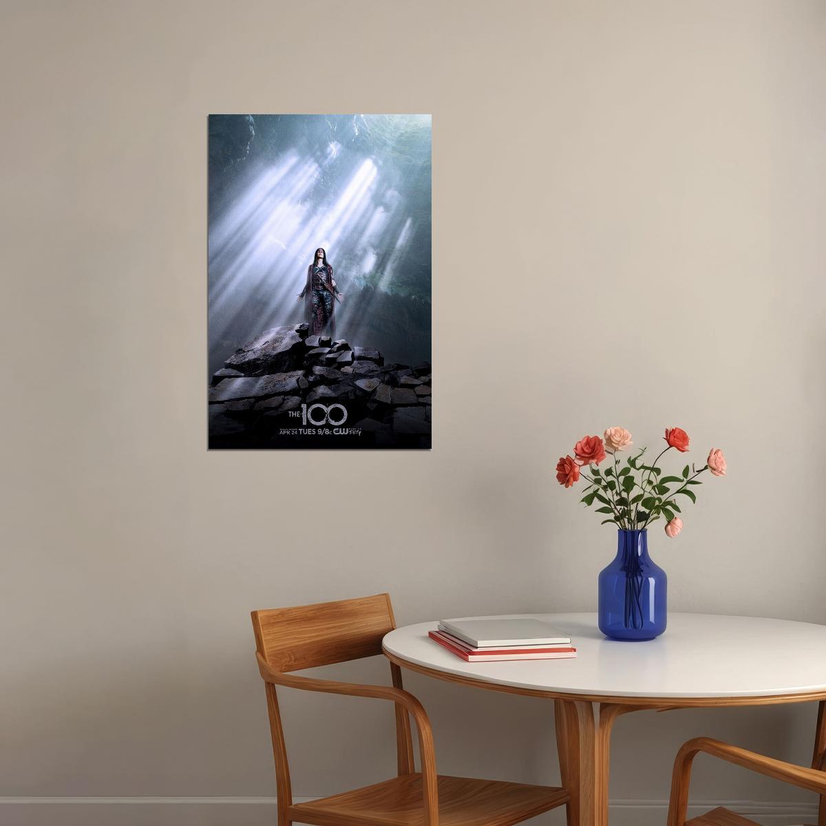 The 100 Season 2 Cw Science Fiction Suspense Tv Series Poster Wall Art Print Home Wall Decor