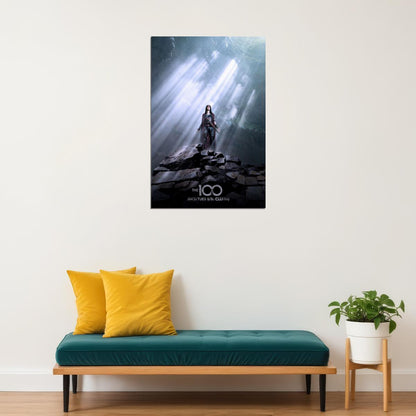 The 100 Season 2 Cw Science Fiction Suspense Tv Series Poster Wall Art Print Home Wall Decor