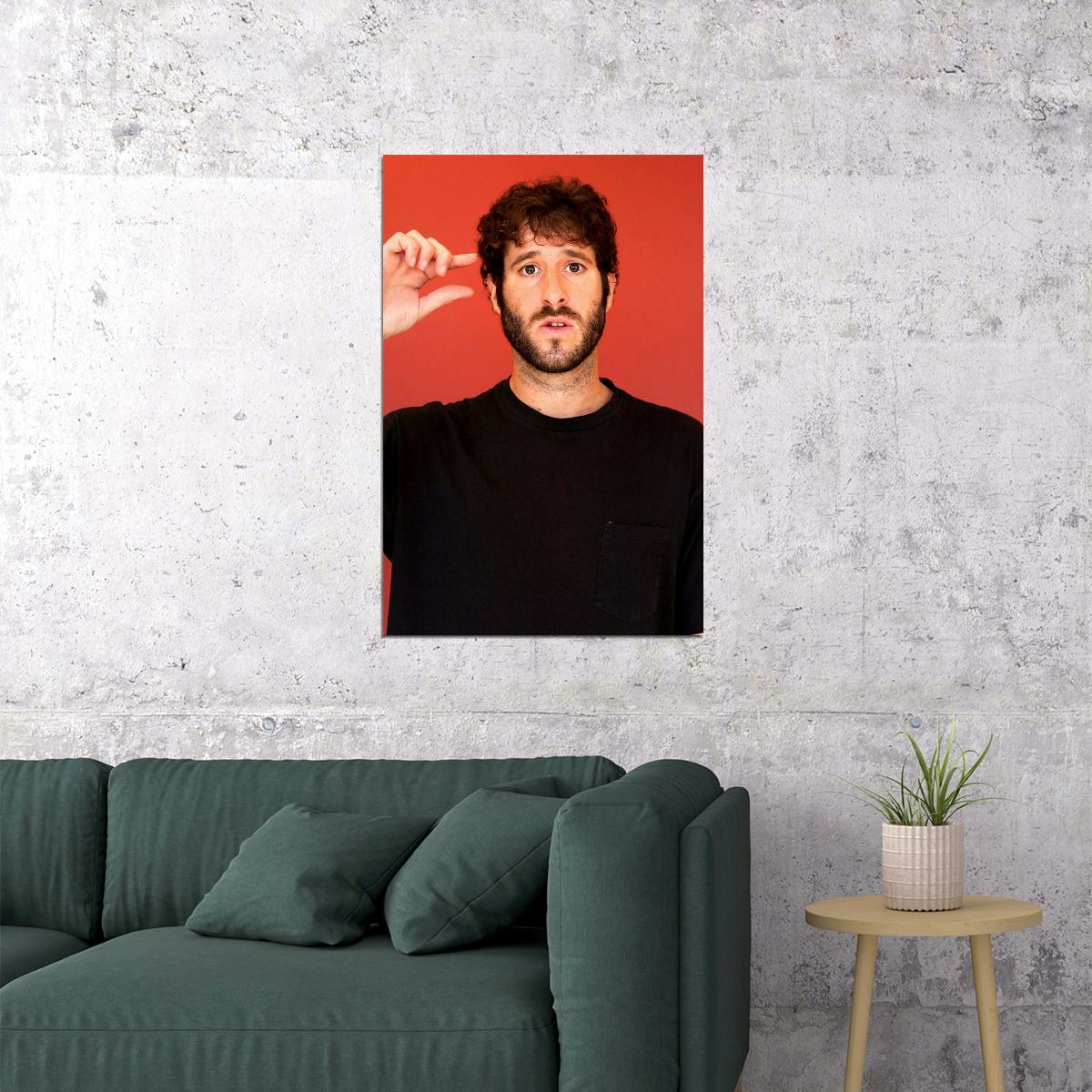 Lil Dicky Hip Hop Rapper Music Singer Poster Wall Art Print Home Wall Decor