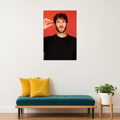 Lil Dicky Hip Hop Rapper Music Singer Poster Wall Art Print Home Wall Decor