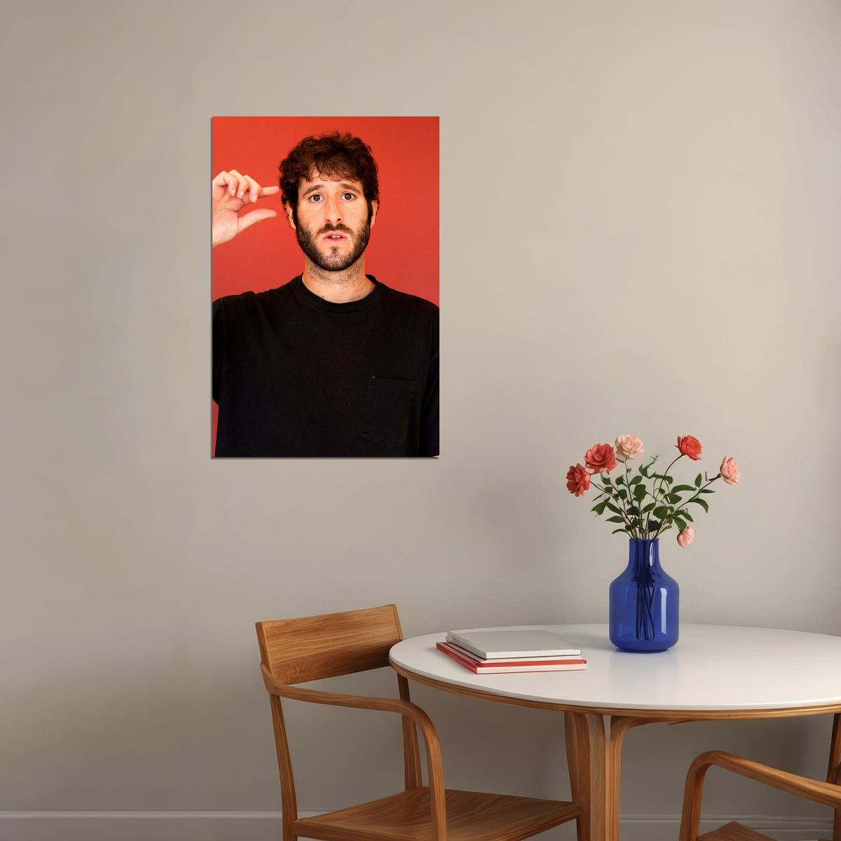 Lil Dicky Hip Hop Rapper Music Singer Poster Wall Art Print Home Wall Decor