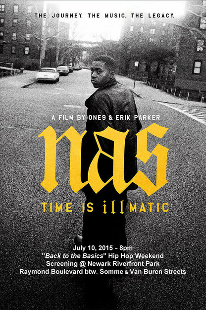 Nas Time Is Illmatic Hip Hop Biography History Poster Wall Art Print Home Wall Decor