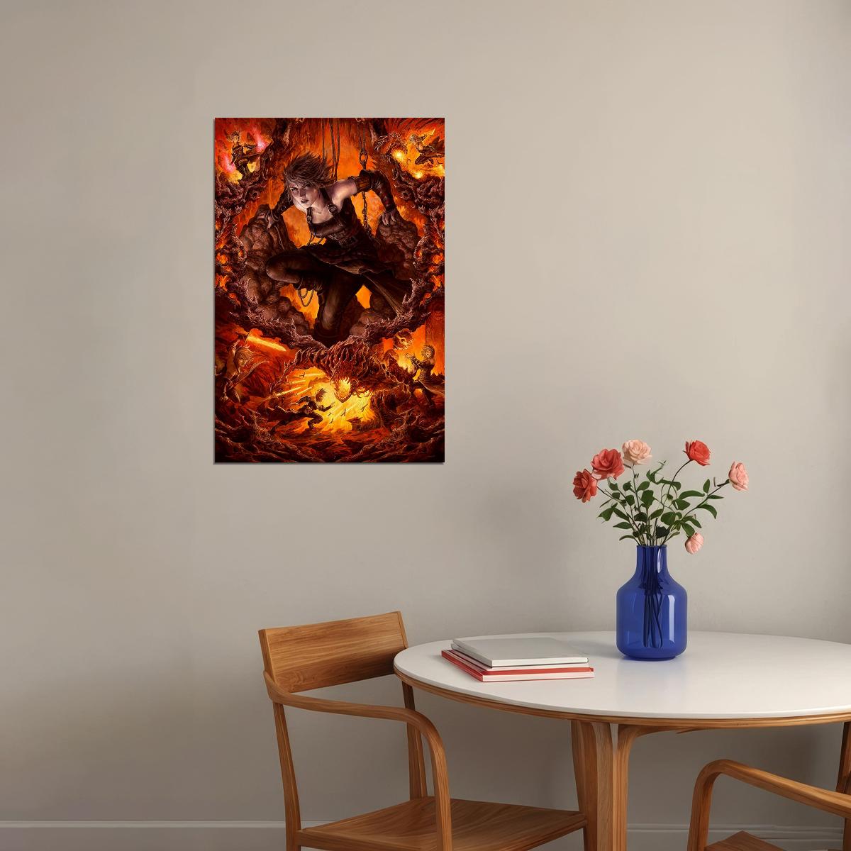 Magic The Gathering Mtg Card Games Minimalist Poster Wall Art Print Home Wall Decor