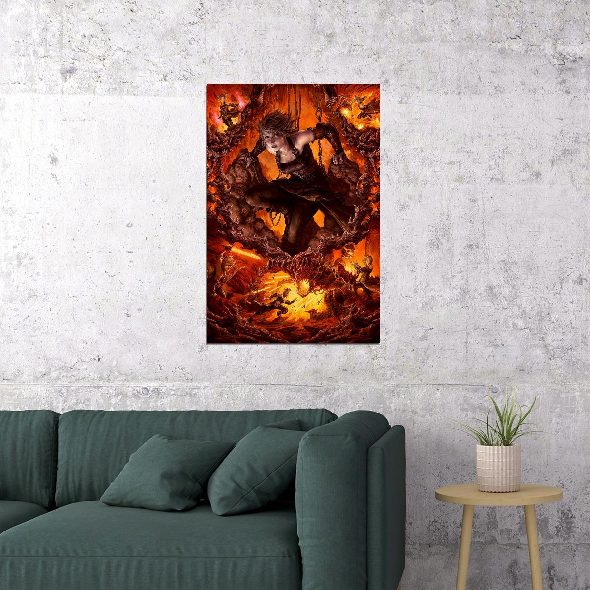 Magic The Gathering Mtg Card Games Minimalist Poster Wall Art Print Home Wall Decor