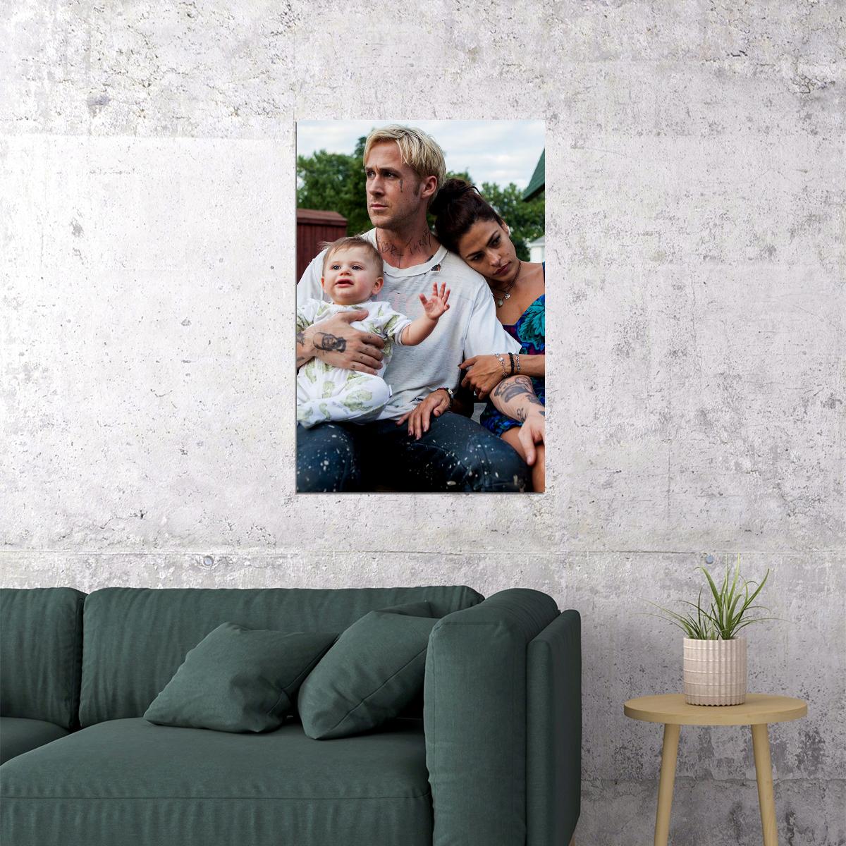 The Place Beyond The Pines Movie Crime Thriller Poster Wall Art Print Home Wall Decor