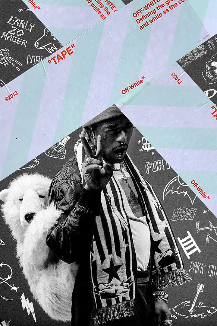 Lil Uzi Vert Luv Is Rage 2 2017 Rap Album Singer Poster Wall Art Print Home Wall Decor