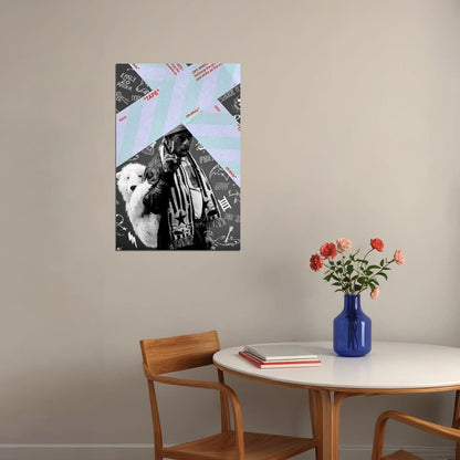 Lil Uzi Vert Luv Is Rage 2 2017 Rap Album Singer Poster Wall Art Print Home Wall Decor