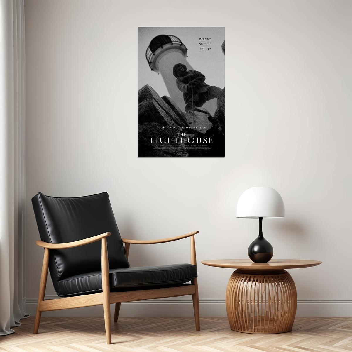 The Lighthouse Movie Robert Eggers Action Drama Poster Wall Art Print Home Wall Decor