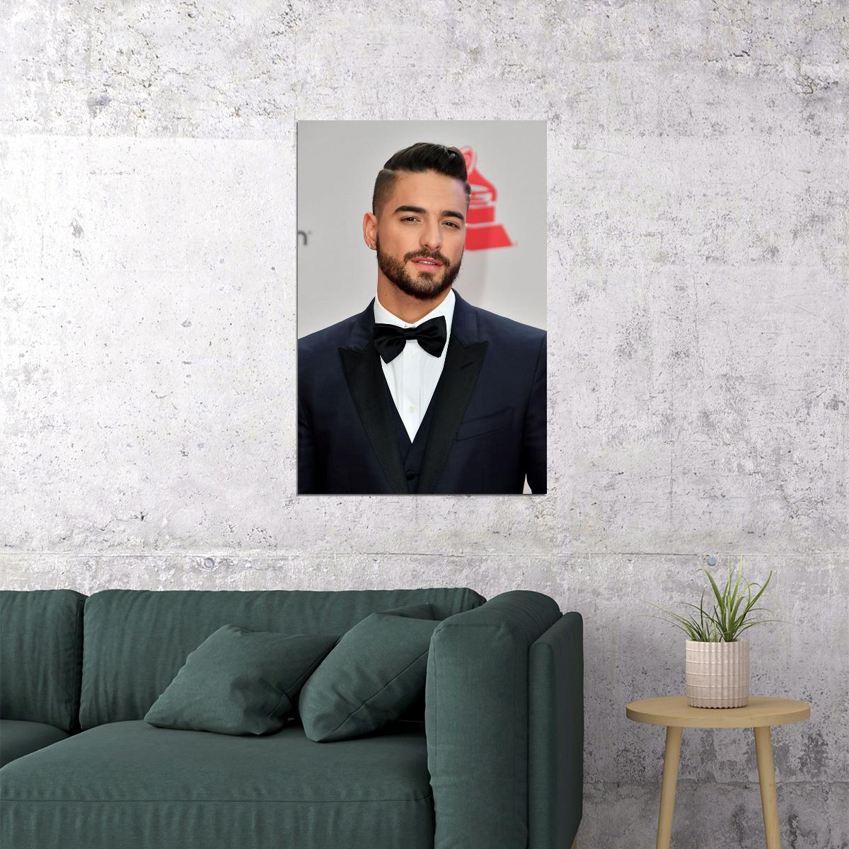 Maluma Music Singer Star Fashion Songwriter Poster Wall Art Print Home Wall Decor