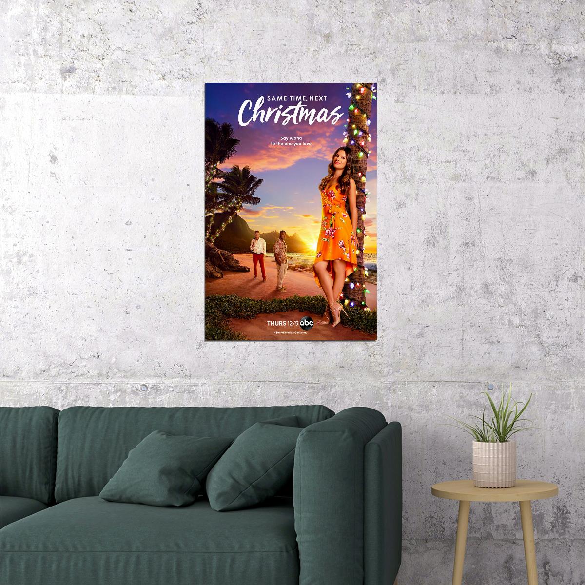 Same Time Next Christmas Movie Drama Romantic Poster Wall Art Print Home Wall Decor