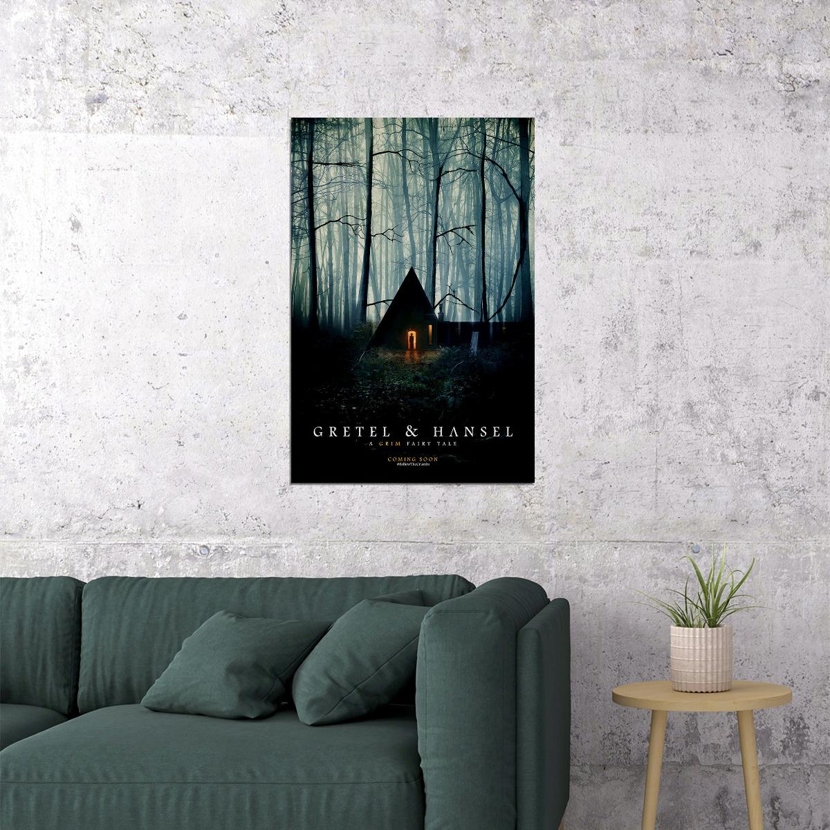 Gretel And Hansel Movie 2019 Fantasy Horror Poster Wall Art Print Home Wall Decor