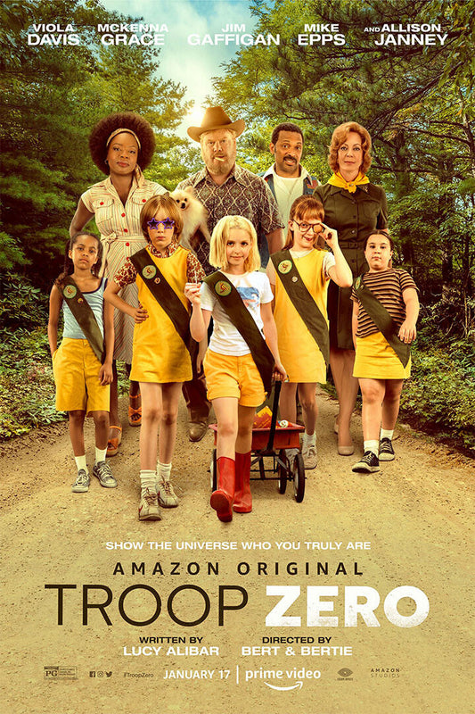 Troop Zero Movie 2020 Drama Comedy Family Poster Wall Art Print Home Wall Decor