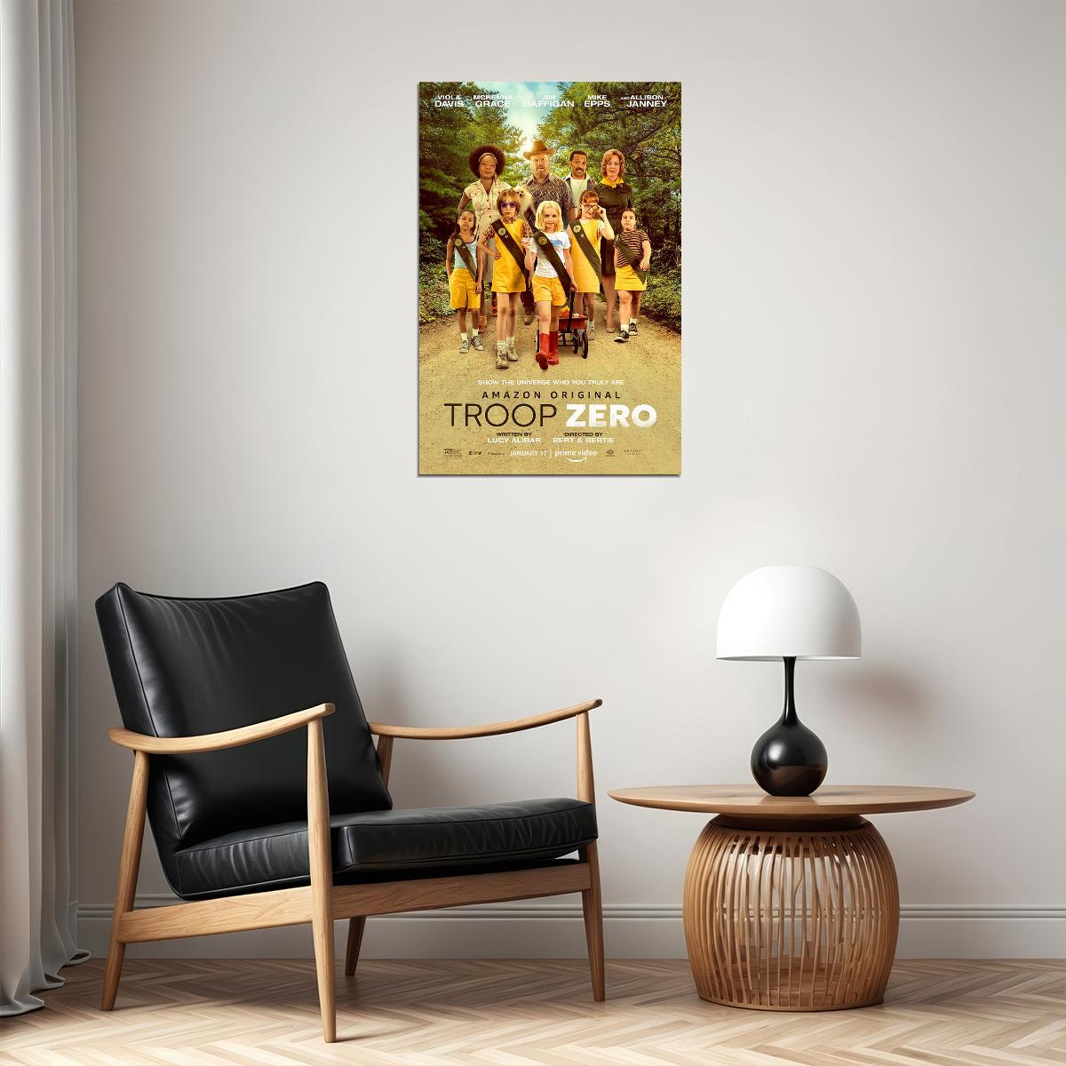 Troop Zero Movie 2020 Drama Comedy Family Poster Wall Art Print Home Wall Decor