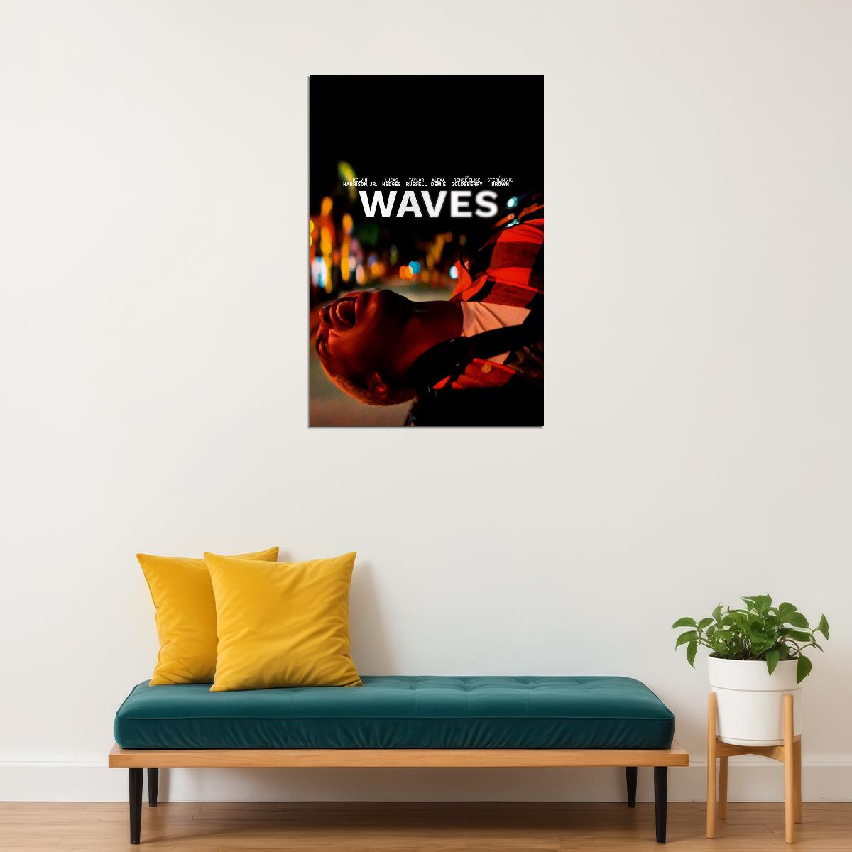 Waves Movie 2019 Lucas Hedges Alexa Demie Sport Poster Wall Art Print Home Wall Decor - xonomax
