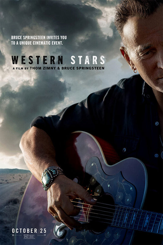 Western Stars Movie Bruce Springsteen Thom Zimy Poster Wall Art Print Home Wall Decor