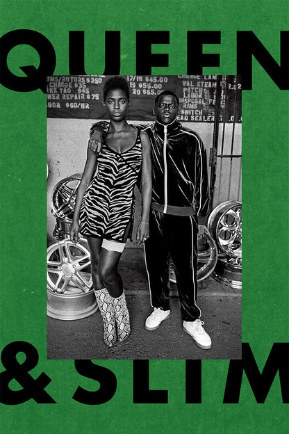 Queen And Slim Movie 2019 Daniel Kaluuya Crime Drama Poster Wall Art Print Home Wall Decor