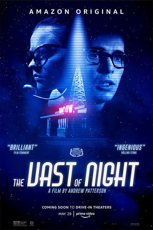 The Vast Of Night Movie 2020 Science Fiction Poster Wall Art Print Home Wall Decor