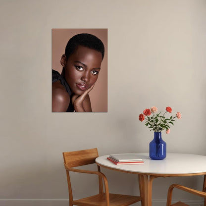 Lupita Nyong'o Director Close View Poster Wall Art Print Home Wall Decor