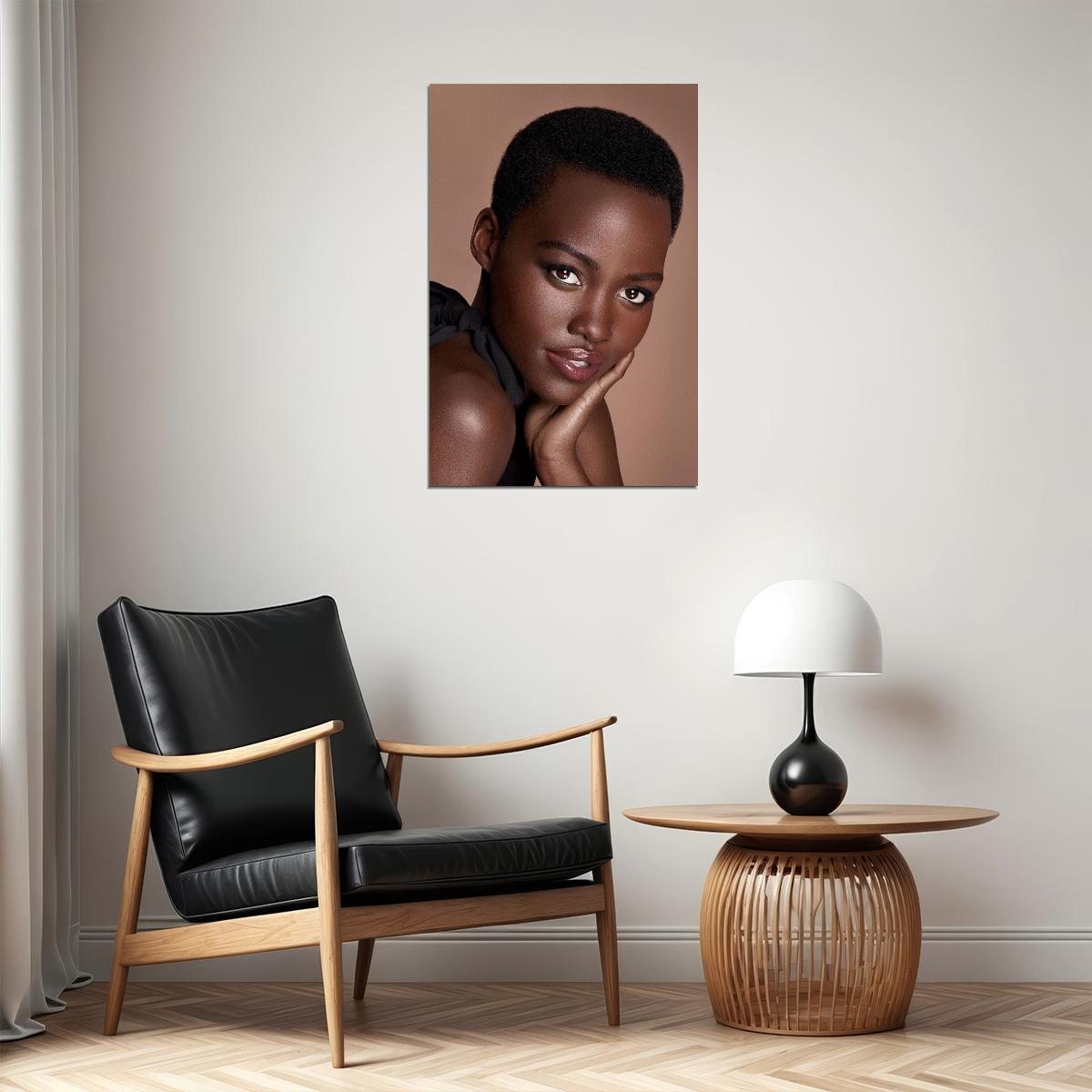 Lupita Nyong'o Director Close View Poster Wall Art Print Home Wall Decor