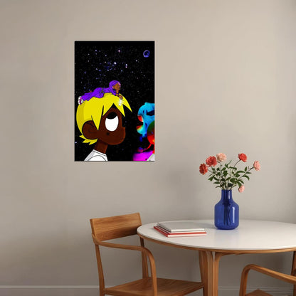 Lil Uzi Vert Eternal Atake Luv Vs The World Rap Album Singer Poster Wall Art Print Home Wall Decor