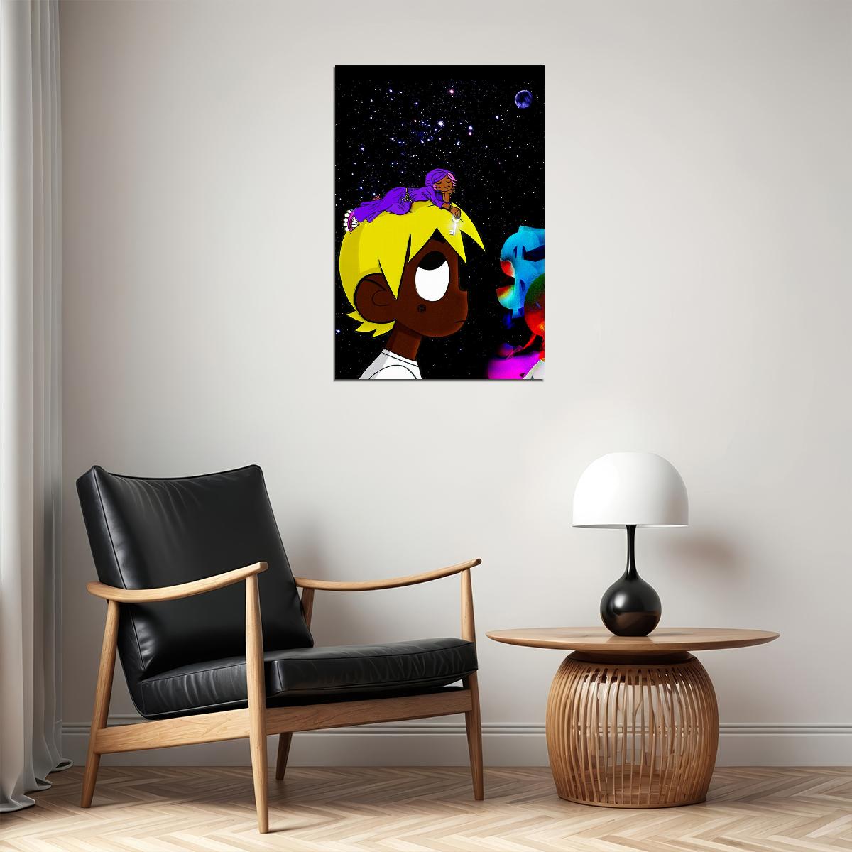 Lil Uzi Vert Eternal Atake Luv Vs The World Rap Album Singer Poster Wall Art Print Home Wall Decor