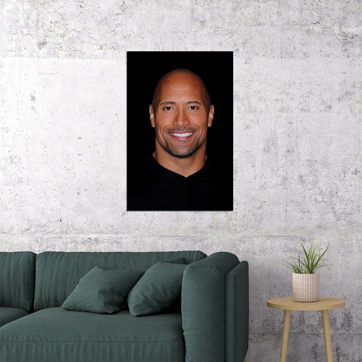 Hot The Rock Dwayne Johnson Poster Wall Art Print Home Wall Decor