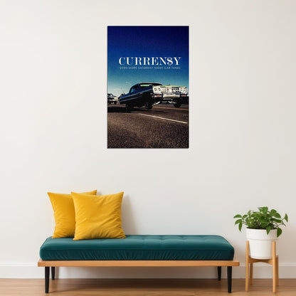 Currensy Even More Saturday Night Car Tunes Rap Music Poster Wall Art Print Home Wall Decor