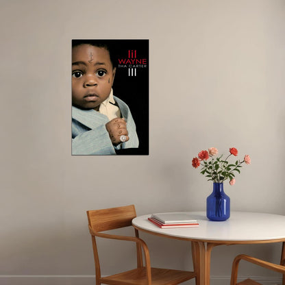 Lil Wayne Tha Carter Iii Rap Artist Music 2020 Poster Wall Art Print Home Wall Decor