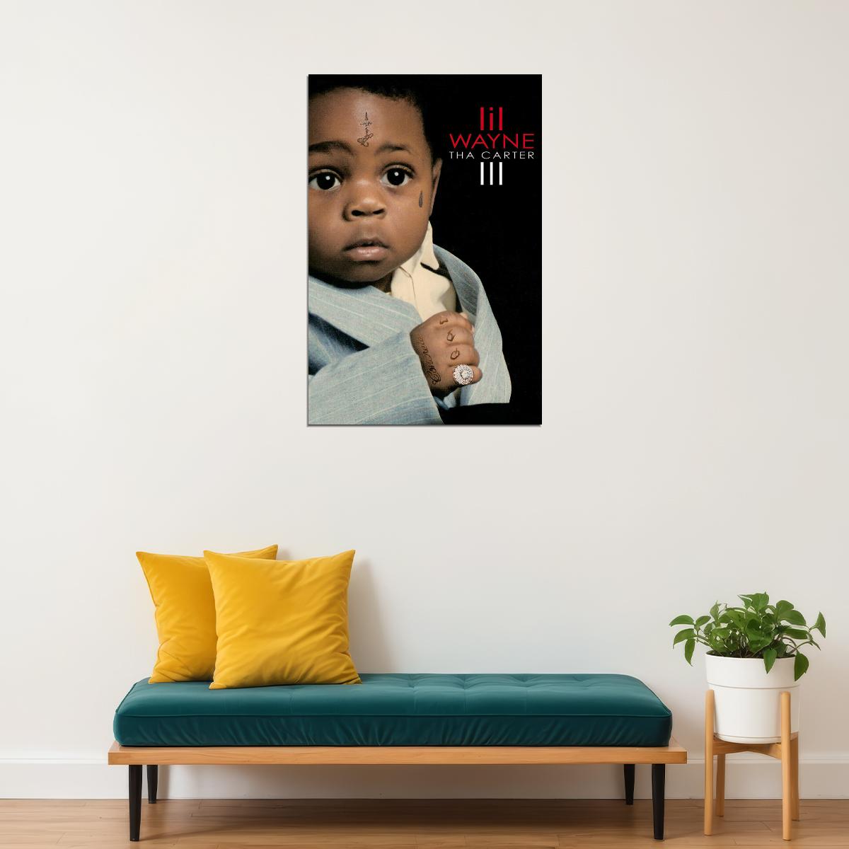 Lil Wayne Tha Carter Iii Rap Artist Music 2020 Poster Wall Art Print Home Wall Decor