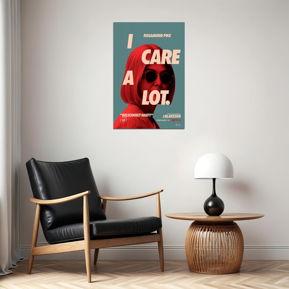 I Care A Lot Movie Comedy Crime Drama Poster Wall Art Print Home Wall Decor - xonomax