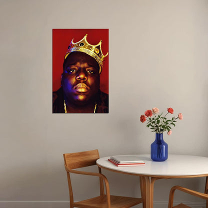 Hip Hop Legend Rapper The Notorious B.i.g. Musician Poster Wall Art Print Home Wall Decor