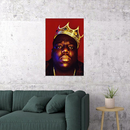 Hip Hop Legend Rapper The Notorious B.i.g. Musician Poster Wall Art Print Home Wall Decor