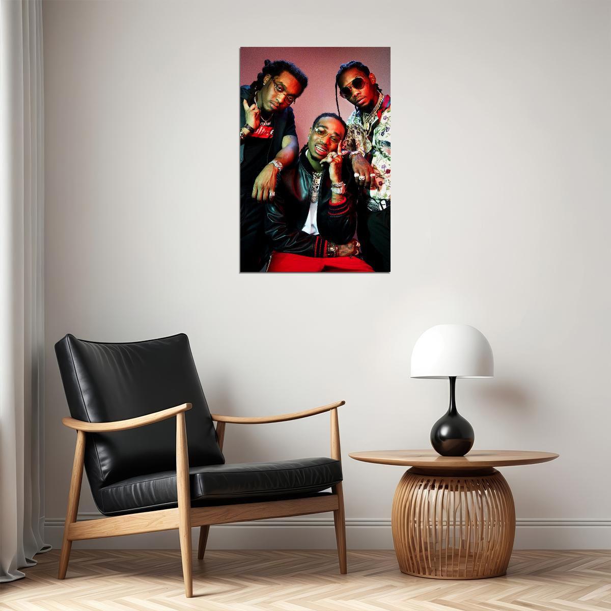 Migos Culture Rap Singer Hip Hop Musicains Poster Wall Art Print Home Wall Decor