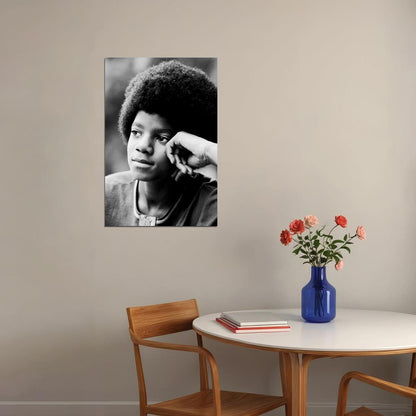 Young Michael Jackson Singer Dancer Poster Wall Art Print Home Wall Decor