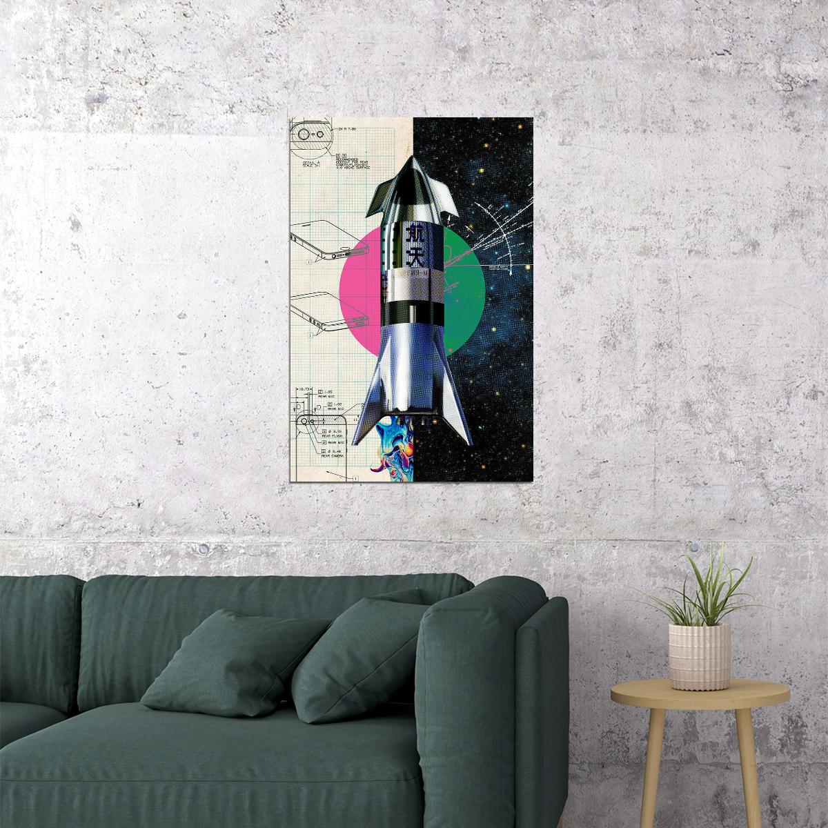 Dj Shadow And De La Soul Rocket Fuel Singer Poster Wall Art Print Home Wall Decor