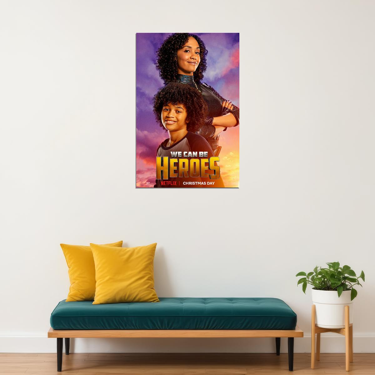 We Can Be Heroes Movie Action Drama Poster Wall Art Print Home Wall Decor - xonomax
