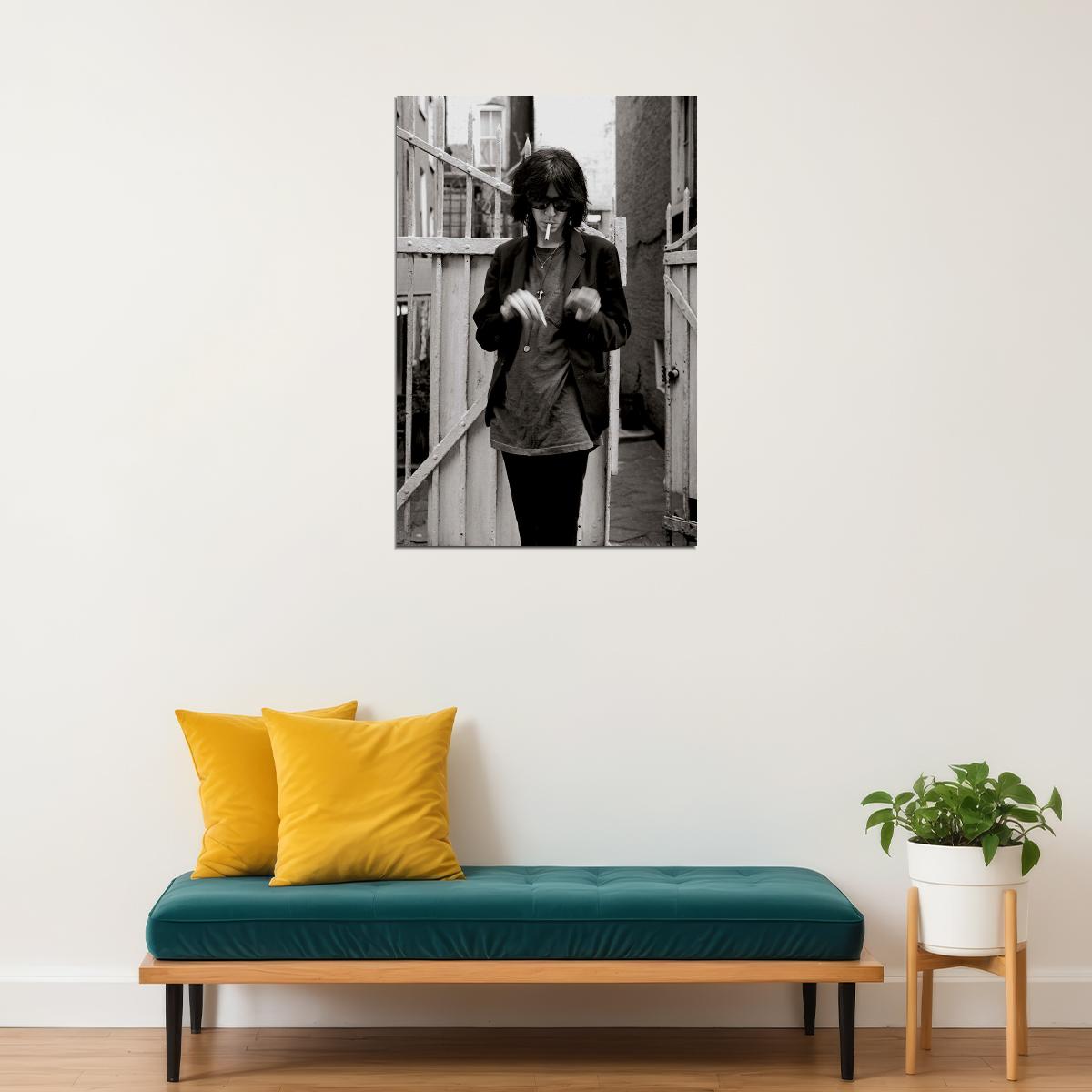 Patti Smith Photo Singer Musician Poster Wall Art Print Home Wall Decor