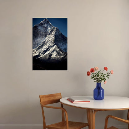 Himalayan Peaks Nepal Mountains Landscape Poster Wall Art Print Home Wall Decor - xonomax