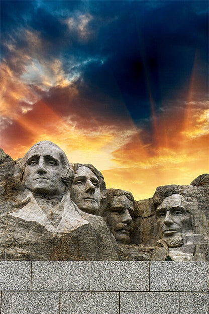 Mount Rushmore National Memorial History Poster Wall Art Print Home Wall Decor - xonomax