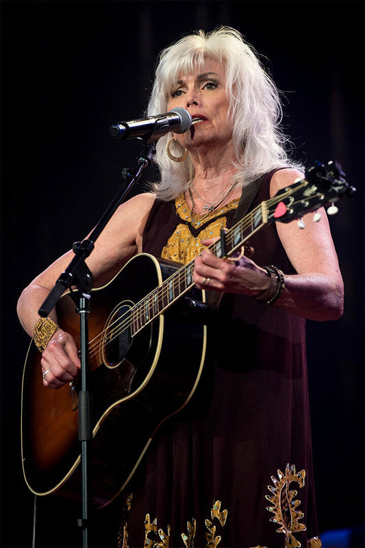 Emmylou Harris In Concert Artist Songwriter Photo Poster Wall Art Print Home Wall Decor