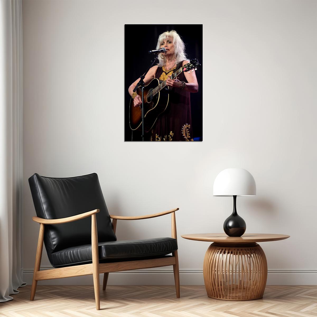 Emmylou Harris In Concert Artist Songwriter Photo Poster Wall Art Print Home Wall Decor