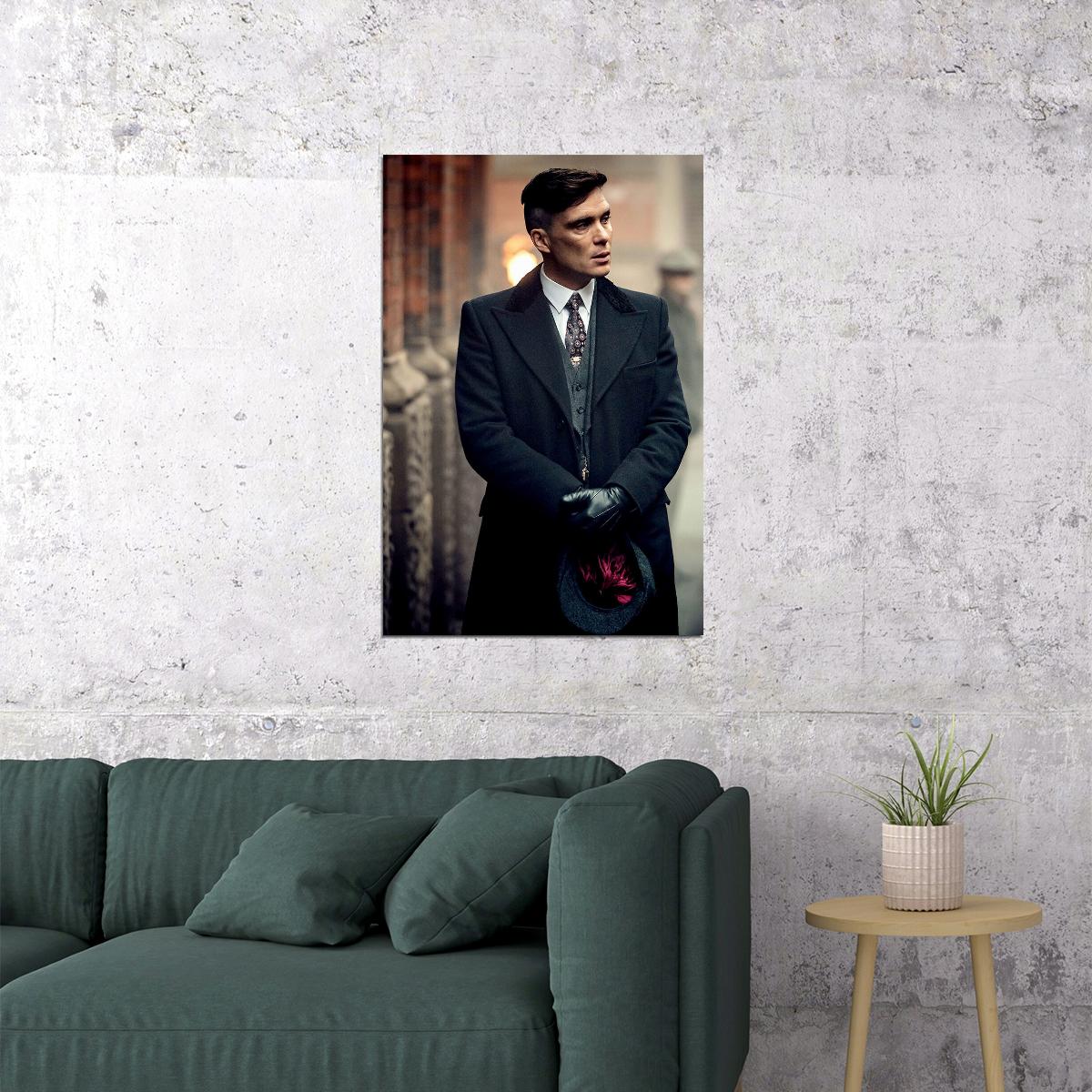 Peaky Blinders Movie Chracter Cilian Murphy Poster Wall Art Print Home Wall Decor