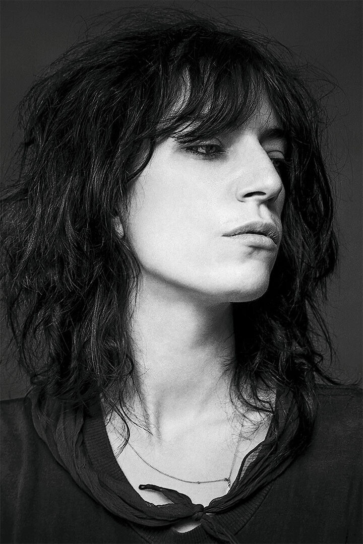 Portrait Of Patti Smith American Musician Poster Wall Art Print Home Wall Decor