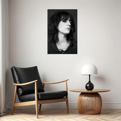 Portrait Of Patti Smith American Musician Poster Wall Art Print Home Wall Decor