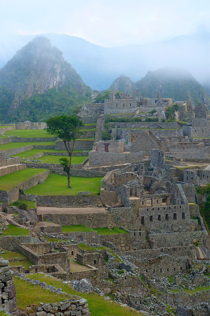 Incan Ruins Of Machu Picchu Ancient Civilization Poster Wall Art Print Home Wall Decor - xonomax
