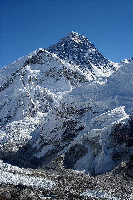 Snow At Mountain Everest Landscape Nature Poster Wall Art Print Home Wall Decor - xonomax